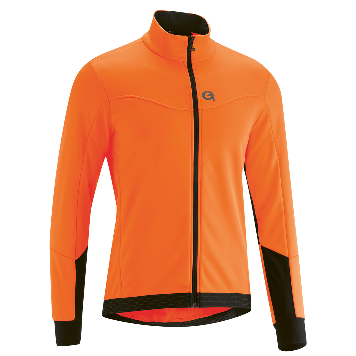 Gonso orange Bikemeile24 bis | Fahrrad-Softshelljacke 6XL Silves