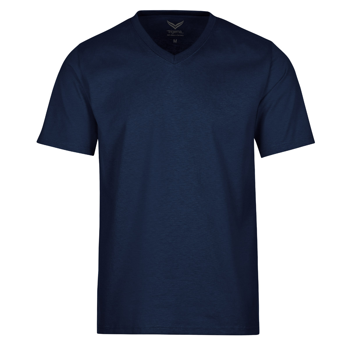 Trigema Herren V-Shirt Bikemeile24 | bis Baumwolle 5XL Deluxe